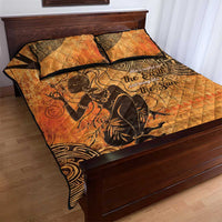 African Women Quilt Bed Set She Is Rooted In The Earth and Rising Like The Sun - Wonder Print Shop