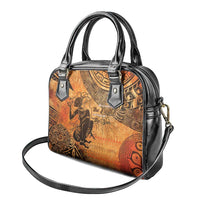 African Women Shoulder Handbag She Is Rooted In The Earth and Rising Like The Sun - Wonder Print Shop