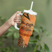 African Women Tumbler With Handle She Is Rooted In The Earth and Rising Like The Sun - Wonder Print Shop