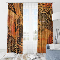African Women Window Curtain She Is Rooted In The Earth and Rising Like The Sun - Wonder Print Shop