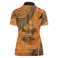 African Women Women Polo Shirt She Is Rooted In The Earth and Rising Like The Sun - Wonder Print Shop