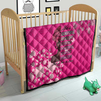 African Women Quilt Black Beautiful Brave and Bressed - Pink Color - Wonder Print Shop