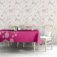 African Women Tablecloth Black Beautiful Brave and Bressed - Pink Color - Wonder Print Shop