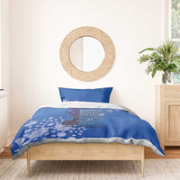 African Women Bedding Set Black Beautiful Brave and Bressed - Blue Color - Wonder Print Shop