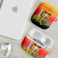 Benin National Day AirPods Case Leopard With Coat Of Arms - Wonder Print Shop