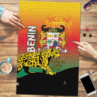 Benin National Day Puzzle Leopard With Coat Of Arms - Wonder Print Shop