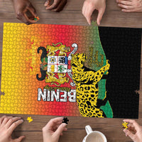 Benin National Day Puzzle Leopard With Coat Of Arms - Wonder Print Shop