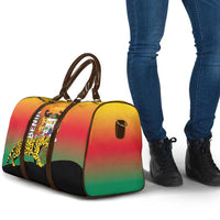 Benin National Day Travel Bag Leopard With Coat Of Arms - Wonder Print Shop