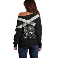 Personalized Jamaica Off Shoulder Sweater Coat Of Arms With Rastafarian Lion Silver Color - Wonder Print Shop