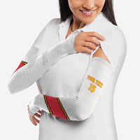 Angola Football Arm Sleeves Avante Palancas Negras - White - Wonder Print Shop