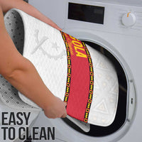 Angola Football Bathroom Set Avante Palancas Negras - White - Wonder Print Shop