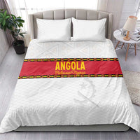 Angola Football Bedding Set Avante Palancas Negras - White - Wonder Print Shop