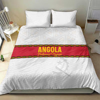 Angola Football Bedding Set Avante Palancas Negras - White - Wonder Print Shop