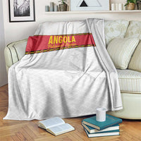 Angola Football Blanket Avante Palancas Negras - White - Wonder Print Shop