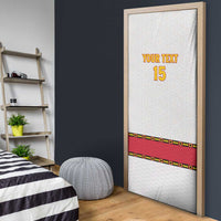 Angola Football Door Cover Avante Palancas Negras - White - Wonder Print Shop