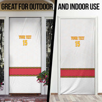 Angola Football Door Cover Avante Palancas Negras - White - Wonder Print Shop