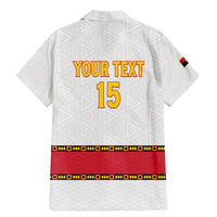 Custom Angola Football Family Matching Mermaid Dress and Hawaiian Shirt Avante Palancas Negras - White - Wonder Print Shop