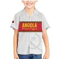 Custom Angola Football Family Matching Mermaid Dress and Hawaiian Shirt Avante Palancas Negras - White - Wonder Print Shop