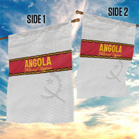 Angola Football Garden Flag Avante Palancas Negras - White - Wonder Print Shop