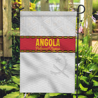Angola Football Garden Flag Avante Palancas Negras - White - Wonder Print Shop