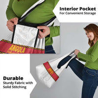 Angola Football Grocery Bag Avante Palancas Negras - White - Wonder Print Shop