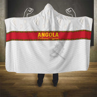 Angola Football Hooded Blanket Avante Palancas Negras - White - Wonder Print Shop