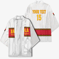 Custom Angola Football Kimono Avante Palancas Negras - White - Wonder Print Shop