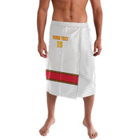 Custom Angola Football Lavalava Avante Palancas Negras - White - Wonder Print Shop