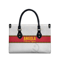 Angola Football Leather Bag Avante Palancas Negras - White - Wonder Print Shop