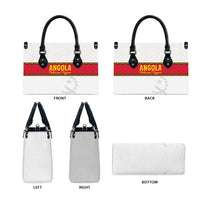 Angola Football Leather Bag Avante Palancas Negras - White - Wonder Print Shop