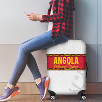 Angola Football Luggage Cover Avante Palancas Negras - White - Wonder Print Shop