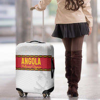 Angola Football Luggage Cover Avante Palancas Negras - White - Wonder Print Shop