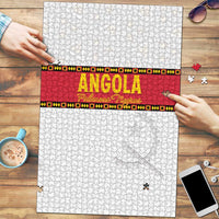 Angola Football Puzzle Avante Palancas Negras - White - Wonder Print Shop