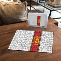 Angola Football Puzzle Avante Palancas Negras - White - Wonder Print Shop