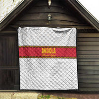 Angola Football Quilt Avante Palancas Negras - White - Wonder Print Shop