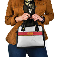 Angola Football Shoulder Handbag Avante Palancas Negras - White - Wonder Print Shop