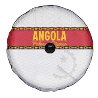 Angola Football Spare Tire Cover Avante Palancas Negras - White - Wonder Print Shop