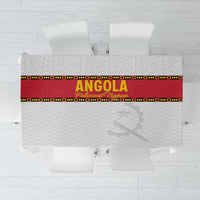 Angola Football Tablecloth Avante Palancas Negras - White - Wonder Print Shop