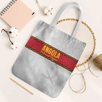 Angola Football Tote Bag Avante Palancas Negras - White - Wonder Print Shop