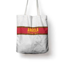 Angola Football Tote Bag Avante Palancas Negras - White - Wonder Print Shop