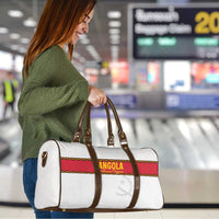 Angola Football Travel Bag Avante Palancas Negras - White - Wonder Print Shop