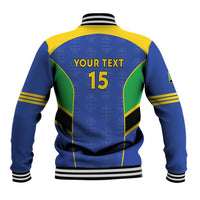 Custom Tanzania Football Baseball Jacket Go Taifa Stars Go - Wonder Print Shop