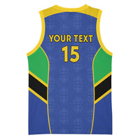 Custom Tanzania Football Basketball Jersey Go Taifa Stars Go - Wonder Print Shop