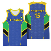 Custom Tanzania Football Basketball Jersey Go Taifa Stars Go - Wonder Print Shop