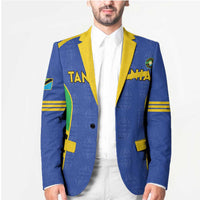 Custom Tanzania Football Blazer Go Taifa Stars Go - Wonder Print Shop