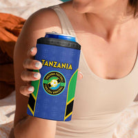 Custom Tanzania Football 4 in 1 Can Cooler Tumbler Go Taifa Stars Go - Wonder Print Shop