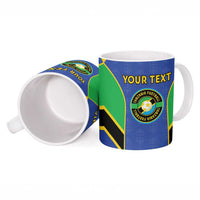 Custom Tanzania Football Ceramic Mug Go Taifa Stars Go - Wonder Print Shop