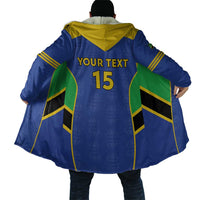 Custom Tanzania Football Cloak Go Taifa Stars Go - Wonder Print Shop