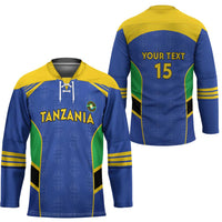 Custom Tanzania Football Hockey Jersey Go Taifa Stars Go - Wonder Print Shop