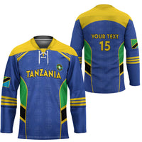 Custom Tanzania Football Hockey Jersey Go Taifa Stars Go - Wonder Print Shop